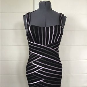 Little Black Dress with Ribbon Detail